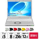 Panasonic CF-SZ6 [Core i5 7200U メモリ8GB SSD256GB カメラ 12.1型 ] : 訳あり(キー△) ●Let's note 中古 ノートパソコン Office搭載 Windows10またはWindows11 第7世代 選べるカラー レッツノート