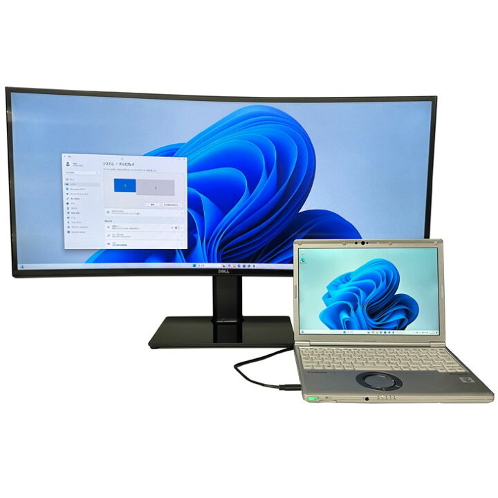 楽天市場】DELL 34インチ 曲面湾曲 液晶モニター U3419W 2系統独立入力 