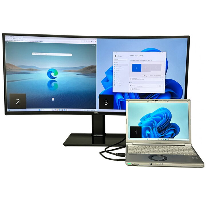 楽天市場】DELL 34インチ 曲面湾曲 液晶モニター U3419W 2系統独立入力 