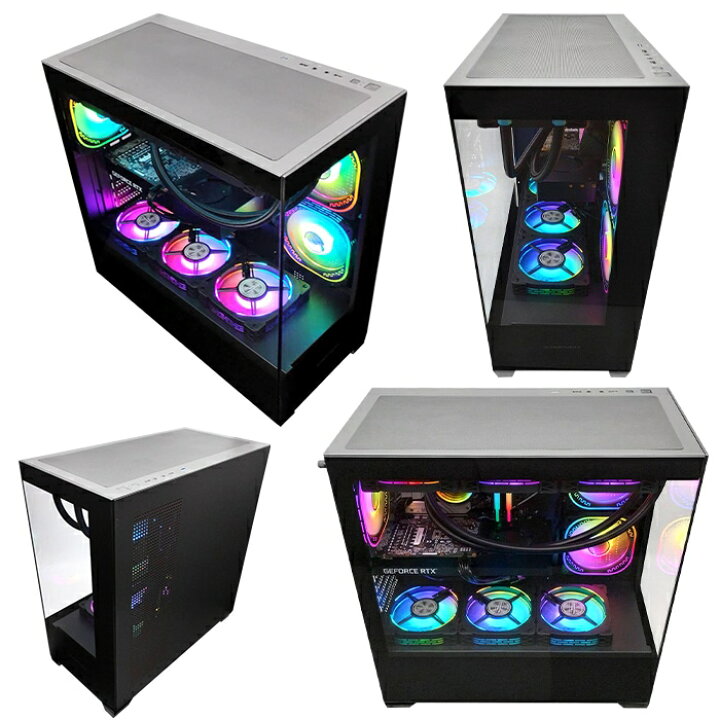 楽天市場】ゲーミングPC GP-V3 ブラック ピラーレス AMD Radeon 