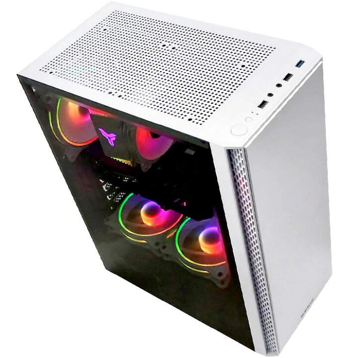 楽天市場】ゲーミングPC デスクトップパソコン ホワイト プレーン 