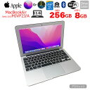 【中古】Apple MacBook Air 11.6inch MJVP2J/A A1465 Early 2015 選べるOS Monterey or Bigsur [core i5 5250U 8GB SSD256GB 無線 BT カメラ 11.6インチ] ：アウトレット