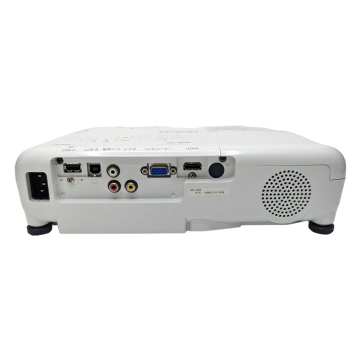 楽天市場】EPSON 液晶プロジェクター EB-W05 使用710時間以下 3300lm 