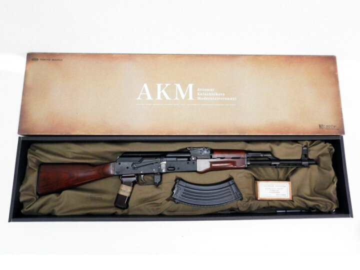 楽天市場】【新品 予約受付中 特典あり】[東京マルイ] AKM リアルガス 