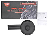 【新品】[Angel Custom] P90 ZAKU AC-P90ZD3000R-BK 電動ガンP90用 電動自動巻きドラムマガジン ブラック