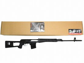 【新品 並行輸入品】[WE] ドラグノフ SVD アルミ&ブラックストック ガスブローバックガン〔新生活のお祝いに〕