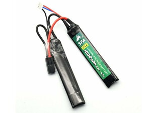 �y�V�i�z[SFA] LiPo�o�b�e���[ 7.4V 1000mAh 20C-40C Green���C�� �V���[�g�Z�p���[�g �~�j�R�l�N�^ SA-B037M