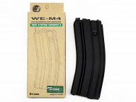 【新品 並行輸入品】[WE] M4 用 30連 CO2マガジン V3 システム用 BK