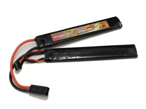 �y�V�i�z[OPTION NO.1] LiPo�o�b�e���[ 7.4V 1300mAh 20C �Z�p���[�g�^�C�v �~�j�R�l�N�^ �}�b�`�h HIGHPOWER LiPo GB-0022M