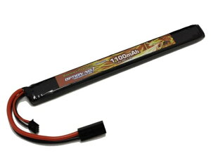 �y�V�i�z[OPTION NO.1] LiPo�o�b�e���[ 7.4V 1100mAh 25C-30C AK�^�C�v �~�j�R�l�N�^ �}�b�`�h BIG POWER GB-0026M