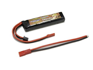 �y�V�i�z[OPTION NO.1] LiPo�o�b�e���[ 7.4V 560mAh 20C �}�C�N���^�C�v BEC�R�l�N�^ �}�b�`�hLiPo�o�b�e���[ HIGHPOWER GB-0021M