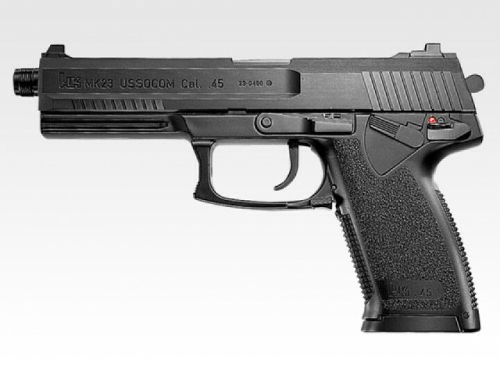 楽天市場】[東京マルイ] H&K ソーコム Mk23 固定スライドガスガン フル 