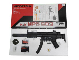 [ファルコントーイ] H&K MP5SD3 エアコッキングガン メタルストック装備/[中古] ランクA/欠品なし/エアガン