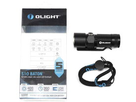[OLIGHT] S10 BATON LED フラッシュライト CREE製 XM-L2 LED使用/[未使用] ランクAA/欠品なし/スコープ・ライトなど