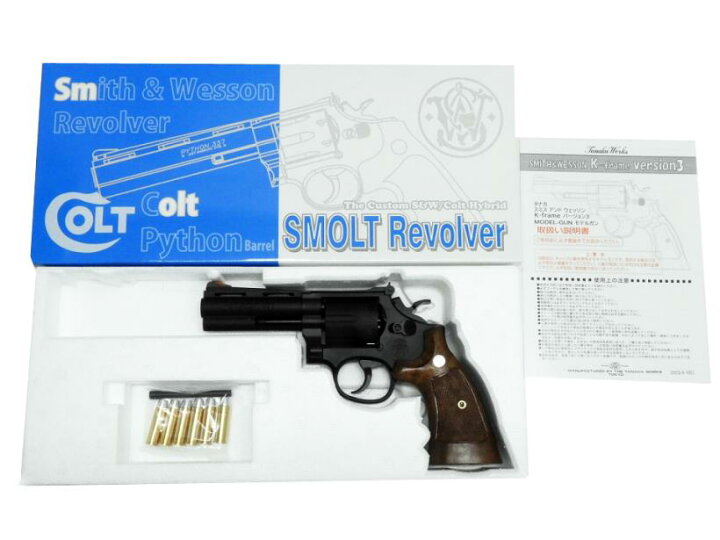 楽天市場】[タナカ] SMOLT/スモルト リボルバー 4インチ スクエア 