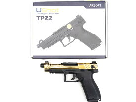 [TTI AIRSOFT] TAURUS タウラス TX-22 USHOT TP-22 ゴールド リミテッドエディション ガスブローバック/[新品]/新品です/ガスガン