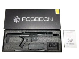 [POSEIDON] Punisher 1 パニッシャー BK 電子トリガー搭載 電動ガン/[中古] ランクB/欠品なし/電動ガン