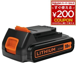 ubNAhfbJ[ BLACK&DECKER 18V 2.0Ah`ECIobe[ BL2018