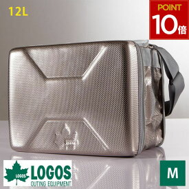 ロゴス クーラーボックス ハイパー氷点下クーラー M logos クーラーバッグ 保冷剤 キャンプ クーラーバック 保冷バッグ クーラーBOX 強力保冷 バーベキュー ピクニック イベント 運動会 コンパクト メタルシルバーカラー 12L 81670070 4981325399641