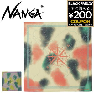 NANGA iK o_i 53×53cm  Rbg {  ^C_C Lv AEghA ANZg JOURNEY PATTERN BANDANNA W[j[p^[ Mtg v[g NA2314-3F511 O[ N[