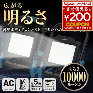  led O h DAISHIN _CV RZg^LED50W×2 Ort DFL-A50W 邳 10000lm dh~S΍dl A[Xt 3cvO ^{fB RpNg ܂肽߂ RZ