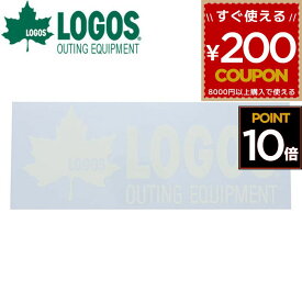 ロゴス LOGOS ステッカー シール ロゴ カッティングステッカー 89001101 4981325498078