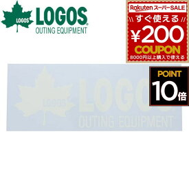 ロゴス LOGOS ステッカー シール ロゴ カッティングステッカー 89001101 4981325498078
