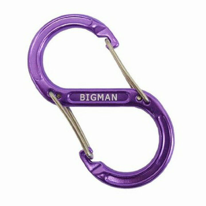 181円 35%OFF ビッグマン Bigman カラビナ CARABINER 80mm AFC1L-8PL パープル 181円 35%OFF ビッグマン Bigman カラビナ CARABINER 80mm AFC1L-8PL パープル