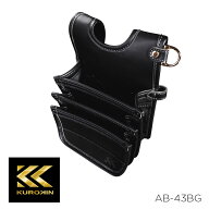 腰袋 ツールポーチ Light PU Leather シリーズ 建築用腰袋3段 腰道具 道具袋 収納 丈夫 工具入れ 工具袋 …