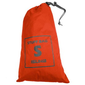ISUKA イスカ 登山 アウトドア キャンプ ハイキング トレッキング 収納バッグ 袋 防水 小物収納 着替え入れ 衣類 収納 パッキング スタッフバッグ S 33×19cm レッド 赤 355119 4988998255168