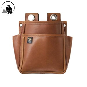 ヒマサ金物 ふくろ倶楽部 朱雀 匠威 SYOUI プルアップレザー腰袋 大 2段 SZ-876-2 プルアップレザー 使うほどに美しく育つ革 唯一無二 風合い 最高峰 装着方法 ベルト カラビナ