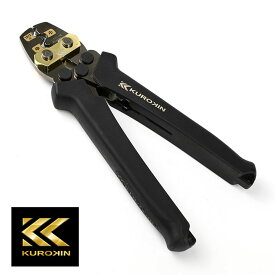 フジ矢 黒金 KUROKIN 圧着工具 リングスリーブ用 FC-27-BG E型 リングスリーブ 小 中 1.6mm×2 軽い力で潰し始める 感電リスク低減 4万回 耐久試験 フジヤ FUJIYA 日本製