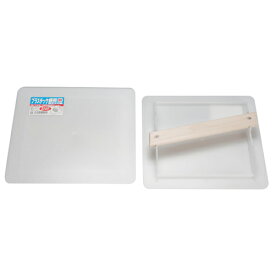 井上工具 プラスチック盛板 左官型 M