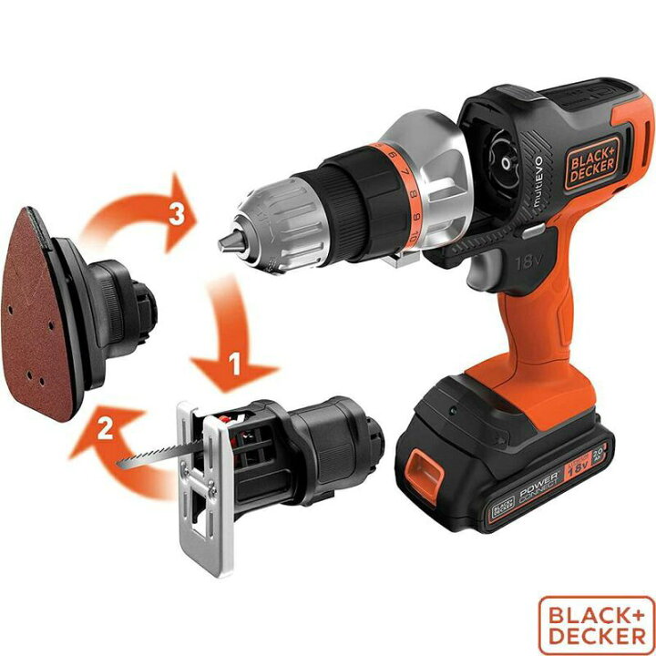 楽天市場】BLACK+DECKER ブラックアンドデッカー コードレス マルチ 