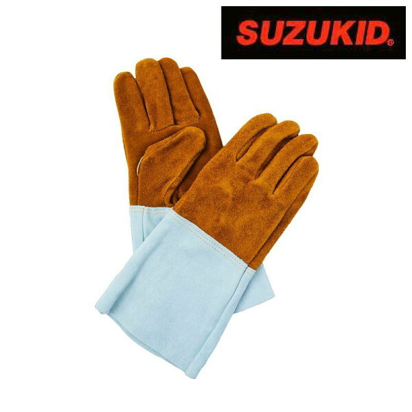 スター電器製造 スズキッド SUZUKID 手袋 革手袋 溶接 革 5本指 本革溶接用裏出し手袋 裏出し 溶接用 溶接手袋 研磨作業 溶接作業 バーベキュー 焚火 焚き火 ギフト プレゼント おしゃれ キャメル P-106 4991945033849