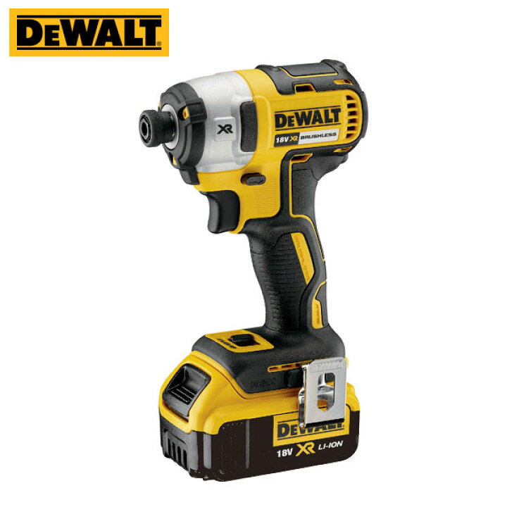 楽天市場】デウォルト DEWALT インパクトドライバー 18V バッテリー2個 