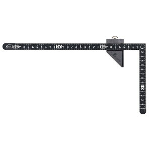 曲尺小型 曲尺 ストッパー サンデーカーペンター ケガキ作業 高さ測定 シンワ シンワ測定 12442 4960910124424