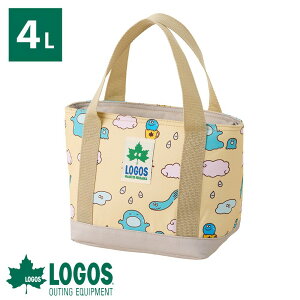 保冷バッグ クーラーバッグ ロゴス logos 水くん 保冷 お弁当バッグ かわいい 4L ピクニック トート型 クーラーバッグ 4L ピクニック 氷点下パック抗菌・デザインクーラー トート ロゴスのえほ
