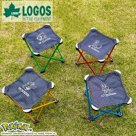 ロゴス LOGOS ポケモン 折りたたみ椅子 行列待ち チェア logos 折りたたみ 椅子 軽量 折りたたみチェア …