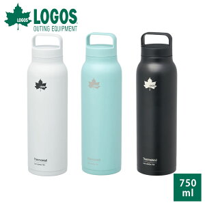���S�X LOGOS ���� �}�O�{�g�� 750ml �T�[���E�H�[�� ThermoWall �X�e�����X�{�g�� �{�g�� �^��f�M �L�����[�{�g�� 750 �u���b�N �� �O���[ �u���[ ���F ����� ������ �n���h�� �n���h���t�� �ۉ� 