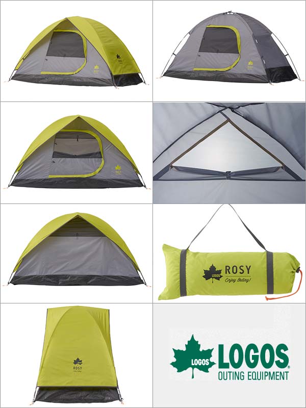 楽天市場】ロゴス テント logos キャンプ 1人用 簡単設営 コンパクト 