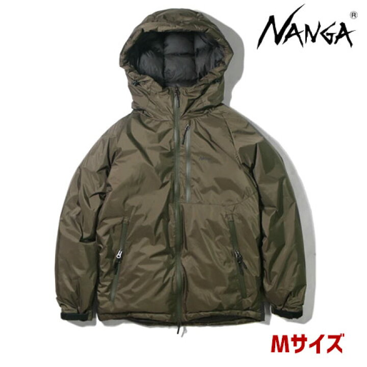 楽天市場】ナンガ NANGA オーロラダウンジャケット カーキ Mサイズ 