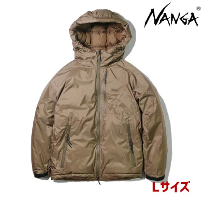 楽天市場】ナンガ NANGA オーロラダウンジャケット コヨーテ Lサイズ  