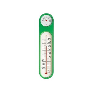 温湿度計 楕円型 M-2[シンワ測定] 温度計 湿度計