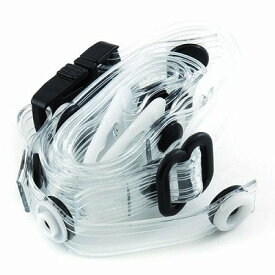 TOYO SAFETY トーヨーセーフティ ヘルメット 透明ビニール下あご紐 透明 あご紐 トーヨーセーフティヘルメットあご紐 TE-2 ワンタッチ式