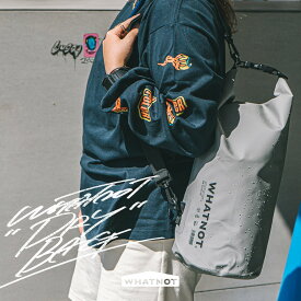 ワットノット WHATNOT ドライバッグ 10L 30L 防水バッグ バッグ リュックサック リュック 防水 グレー 2way ラフティング 釣り フィッシング 水泳 キャンプ スイミングバッグ 海水浴 防災 メンズ ユニセックス スポーツ おしゃれ かっこいい ギフト プレゼント DB-01-GY-30