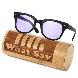What Say UV400 {Xg t[ J[Y TOX ɒBዾ OJbg99% Y fB[X P[X glasses-800