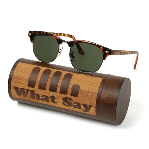 What Say UV400 T[g uE^Cv J[Y TOX NAY ɒBKl Y fB[X P[X glasses-096