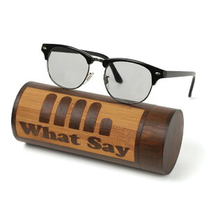 What Say UV400 T[g uE^Cv J[Y TOX NAY ɒBKl Y fB[X P[X glasses-096