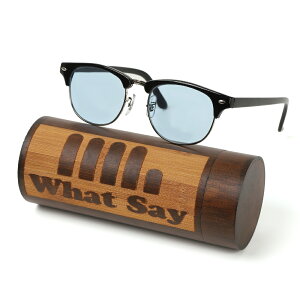 What Say UV400 T[g uE^Cv J[Y TOX NAY ɒBKl Y fB[X P[X glasses-096